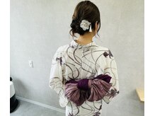 シャルム(charme)の雰囲気（浴衣の着付け、ヘアセットも◎花火大会やお祭りに浴衣で可愛く）