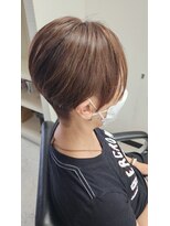 トレチェント八王子(TRECENTO) ショートスタイル白髪ぼかし