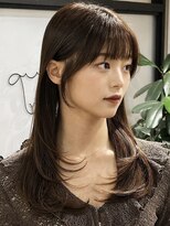 エストアール フクオカ 福岡博多店(est-r. Fukuoka)&nbsp;結べるレイヤーカット/ベージュカラー/博多