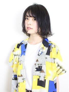 ヘアデザイン エソラ(hair design esora) bob point color smoky.ash 11.