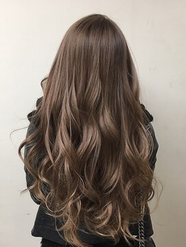 ラックスビー オオサカ  梅田茶屋町店(LUXBE OSAKA) タンバルモリ　ワンサイド　ロング　byAKI【LUXBE梅田茶屋町店】