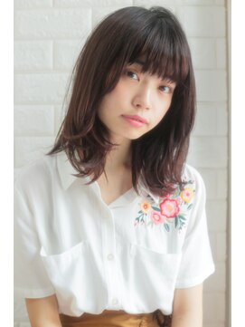 キース ヘアアンドメイク 恵比寿(kith. hair&make) 恵比寿kith.本田×無造作なブルージュふわミディ