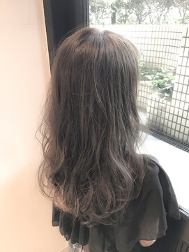 ロカヒ(lokahi) アッシュグレージュ×髪質改善トリートメント