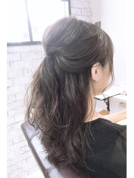 ルルカ ヘアサロン(LuLuca Hair Salon) LuLucaお客様☆スナップ アレンジも時短なパーマスタイル