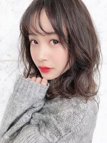 シアアオヤマ 表参道青山(SHEA aoyama)&nbsp;外ハネボブアッシュブラウンネオウルフ［青山/表参道/外苑前］