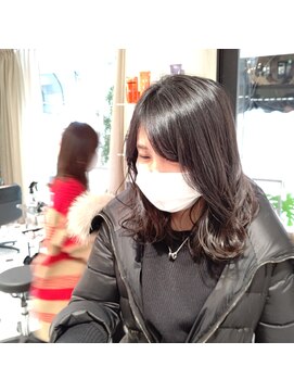 パール(PEAR+L) 乙女のニュアンスカラー×くすみブルー×ダークアッシュ