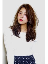 クシュ 所沢東口店(kusyu...) ショコラベージュ×ボブルフ×カール×ベビーバング×所沢