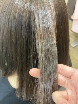 アミークスプリエ(amicus prier) シルクストレートオイル仕上げなし