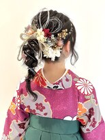 綾橘&nbsp;卒業式　ヘアセット＆袴着付　［所沢］
