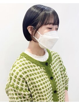 モリオフロムロンドン 松戸店(Morio from London) 【松戸　石山】耳掛けミニボブコンパクトボブ10代20代