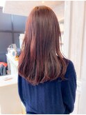 福山 髪質改善　酸性ストレートパーマ人気Caary大人暖色系カラー