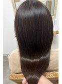 潤いの質感に美髪エステ