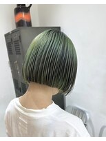 ヲタク(wotaku.)&nbsp;アンブレラカラーデザインカラーボブミニボブぷつっとボブ