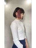 インナーカラーピンクラベンダーWカラー【上野】