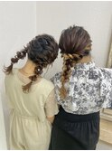 編み下ろしスタイル