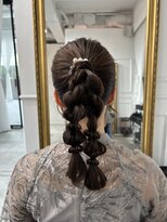 セット アンド バイ ルゥーダ 品川駅前店(SET and..by Rouxda.)&nbsp;アレンジポニー