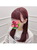 ぱっつんアイドル前髪×流しバング＊まゆ