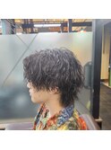 スパイラルウルフ（松江/出雲/メンズパーマ/ツイスパ/ウルフ）