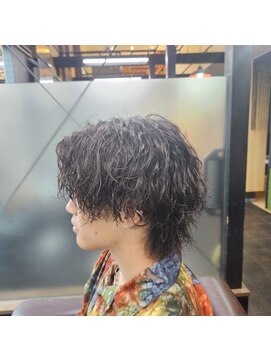 メンズジョイ マツエ(men's joy MATSUE) スパイラルウルフ(松江/出雲/メンズパーマ/ツイスパ/ウルフ)