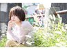 【いつでも使える】ご新規様10%OFFカット+透明感カラー+Aujuaトリートメント