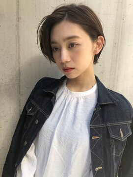 エトラ 渋谷店(etora) 耳掛けセンターパートショート