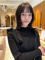 マーシィ(MARCIE)&nbsp;【natsumi】ミディアムボブ×オリーブグレージュ