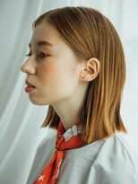 ロキ 仙台(loki)&nbsp;仙台/髪質改善/細めハイライト×切りっぱなしミディアムb