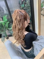 シャーマン(SHERMAN)&nbsp;高めハーフポニーアレンジ♪