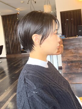 ヘアスペース クレール(hair space clair) 【clair清水恭平】30代40代襟足改善ショートカット/似合わせ