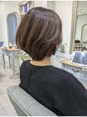 大人女性に◎洗練されたシルエット、魅せるショートボブ◇
