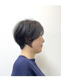 ショート丸みショート40代ショート
