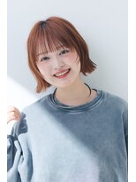 エイチツーオーアヴェダ 渋谷ヒカリエＳｈｉｎＱｓ店 クロードモネＨ２Ｏアヴェダ フェイスレイヤー/切りっぱなしボブ/渋谷/渋谷駅