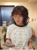 もじゃパーマ　stylist今井