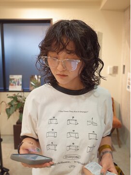 シム 千葉(sim) もじゃパーマ　stylist今井