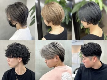 アンバー(UMBER)の写真/伸びても崩れない計算されたカット技術で、自宅でもサロン帰りのスタイルが続く！カラーの持ちも◎