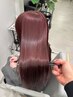 【思わず触りたくなる髪へ】カット+透明感カラー+酸熱トリートメント￥15,000
