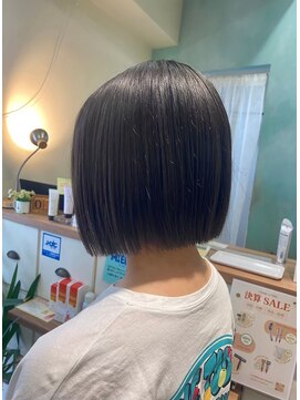 コトナ 越谷店 20代30代40代ストレートボブリップラインラベンダーベージュ越谷