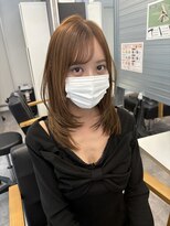 キング 梅田店(K!ng)&nbsp;縮毛矯正髪質改善ハイライトレイヤーカット梅田美容室エクステ