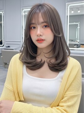 フュー 新小岩(few.) 新小岩/ロング/ショート/ブリーチなしカラー/前髪/白髪ぼかし