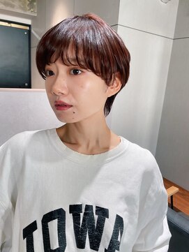 小顔似合わせカット/マッシュショートボブ/【銀座 銀座一丁目】