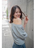 フリックヘアサロン 梅田茶屋町2号店(FLICK HAIR SALON)&nbsp;透明感/大人ミディ/髪質改善/イルミナカラー