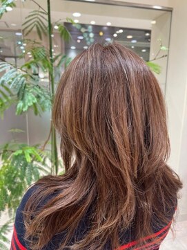 タヤ アルカキット錦糸町店(TAYA) ハイライト グレーぼかし