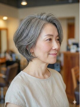 花かんざし ミセスショート