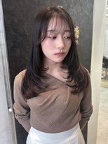 ロンドシエル 横浜(Lond ciel)&nbsp;韓国顔周り/ハイレイヤーカット/ワンホンレイヤー/横浜