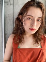 ノラジャーニー(NORA Journey)&nbsp;【阿形】くせ毛を活かすミディアムレイヤーパーマ