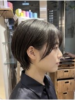 ヘアリゾート粋 ドゥオ 新宿南口店(dua) 大人ショート/ショートヘア/ショートカット/白髪ぼかし/
