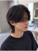 韓国風ナチュラルウルフ × アッシュブラック