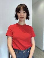 ヘアーアイストゥーレ(HAIR ICI TRE)&nbsp;ボブパーマぷつっとボブボブレイヤーニュアンスパーマミニボブ