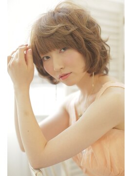 ヘアアンドリラクゼーション ルタ(HAIR&RELAXATION RUTA) 【モテヘア♪】ふんわりガーリーパーマ/マロンベージュ