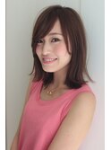 切りっぱなし外ハネ 担当川瀬賢翁